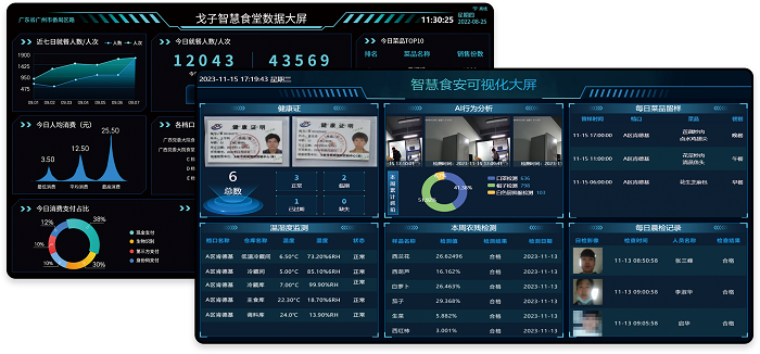 戈子智慧是數據大屏